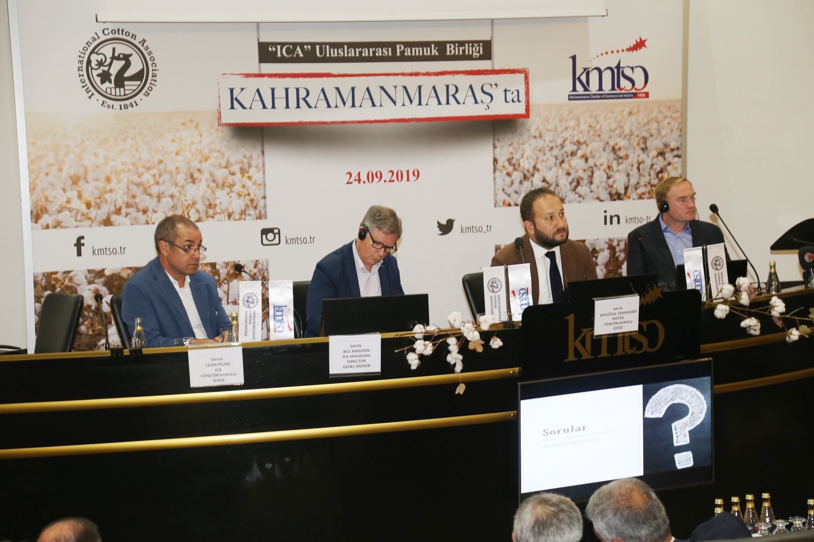 ULUSLARARASI PAMUK BİRLİĞİ KAHRAMANMARAŞ’TA TOPLANDI